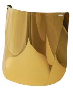 Tinted Goldplated Polycarbonate Visor (#20942-001)