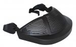 Visor Attachment to Earmuffs Without Helmet or Hard hat