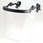 Hellberg Visor With Visor Holder attachment