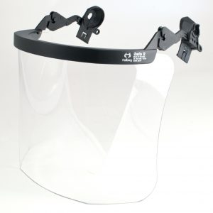 Hellberg Visor With Visor Holder attachment