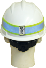 LVM Yellow-green Orbis Uni on hard hat